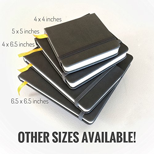 Field Artist 5 in. x 5 in. Square Watercolor Journal, Hardbound with 80