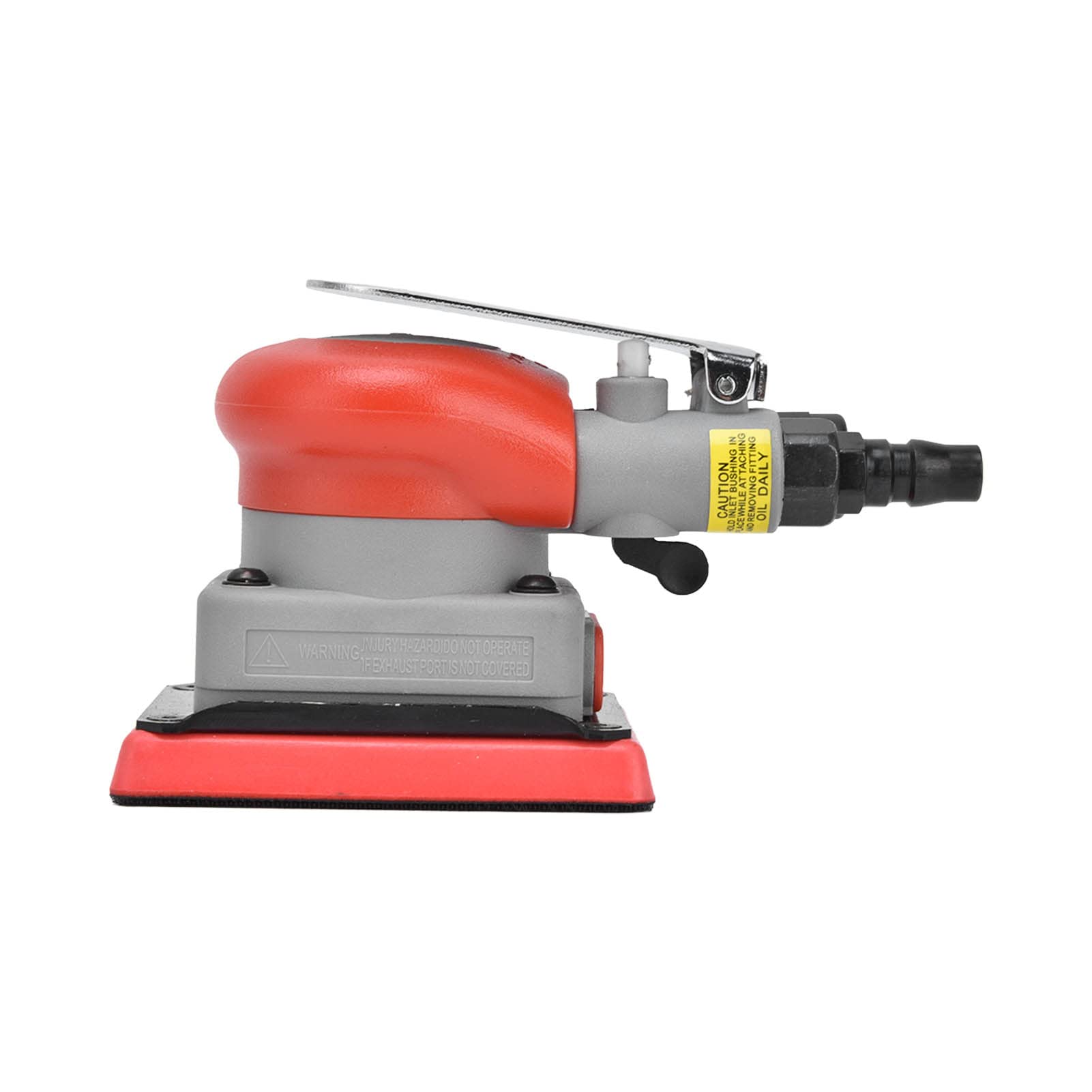 Pneumatic Random Orbit Sander, Poratable Pneumatic Grinder Polisher, Heavy Duty Air Sander, Working Pressure 0.6 to 0.8Mpa, Handheld Polishing Tool for Auto Body Work,Woodworking