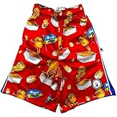 Flow Society Nugget Flow Boys Athletic Shorts Red