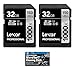 Lexar 64GB Professional 1066x SDXC Class 10 UHS-I Memory Card 2-Pack Bundle with Microfiber Cloth