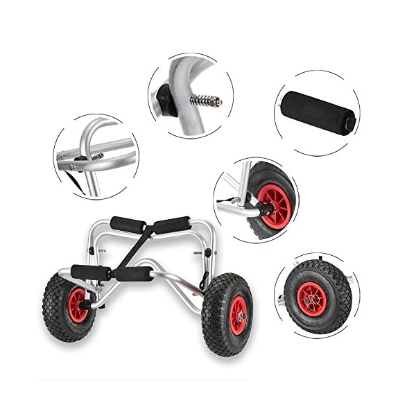 Docooler-75KG-Loading-Capacity-Foldable-Kayak-Trolley-Energy-saving-Two-wheeled-Carrier-Cart-for-Kayak-Canoe-Boat