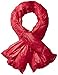 Coatology womens Down Scarf With Matching Mini Travel Pouch
