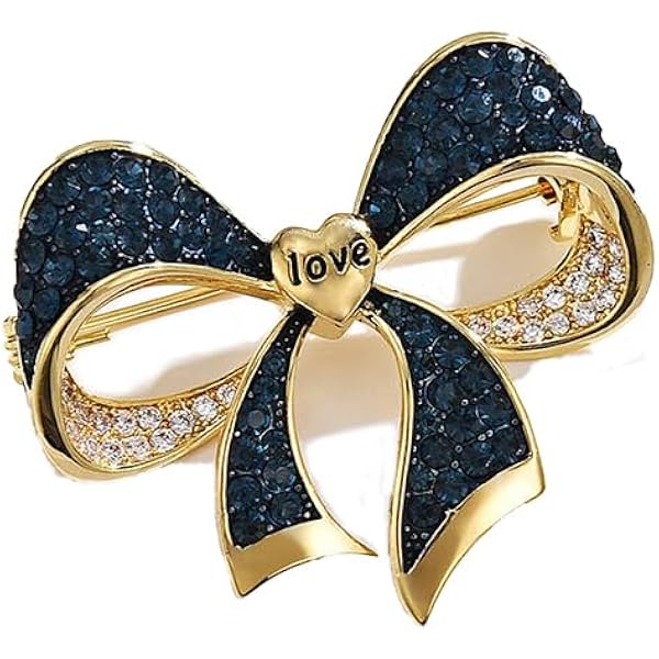 Vintage Bow Knot Rhinestone Brooch – Sparkly Lapel Pin For Dresses, Suits, & Gifts For Women, Mother’s Day - View #11