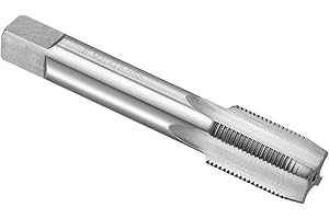 uxcell Hand Plug Tap M21 x 1.5 H2 Metric Thread Plug Style Taps Straight Flute Screw Tapping Threading Tool High Speed Steel 