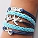 Susenstone®Handmade Multilayer Wristband Bracelet