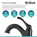 Kraus KVF-1200ORB Arlo Bathroom Faucet, 12.13, Oil Rubbed Bronze , Oil-Rubbed Bronze