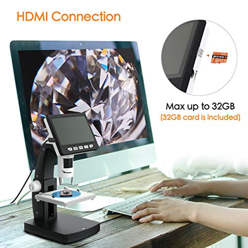 2 Microscope+ROTEK+Rechargeable+Megapixels+Compound