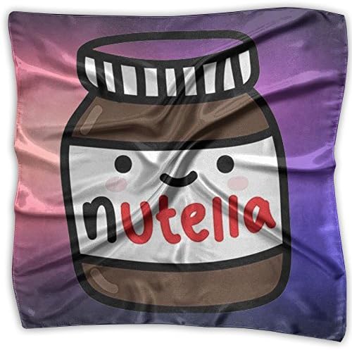Ruby Fondos Tumblr Nutella Womens Square Polyester Satin Neck Head Scarf Scarves Set