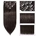 Clip in Hair Extensions 9 inch # Deep yellow
