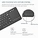 iClever Wireless Keyboard 2.4 GHz USB with Sensitive Touchpad for Android Smart TV Google Box Raspberry HTPC IPTV Windows 10