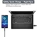 USB Type C Cable 3.3FT [2 Pack], TITACUTE USB C Fast Charger Nylon Braided Cord for Compatible for Samsung Galaxy Note 9 S9 Plus, Huawei Mate 20 Pro, BlackBerry Motion, ZTE Axon 7 Mini Black