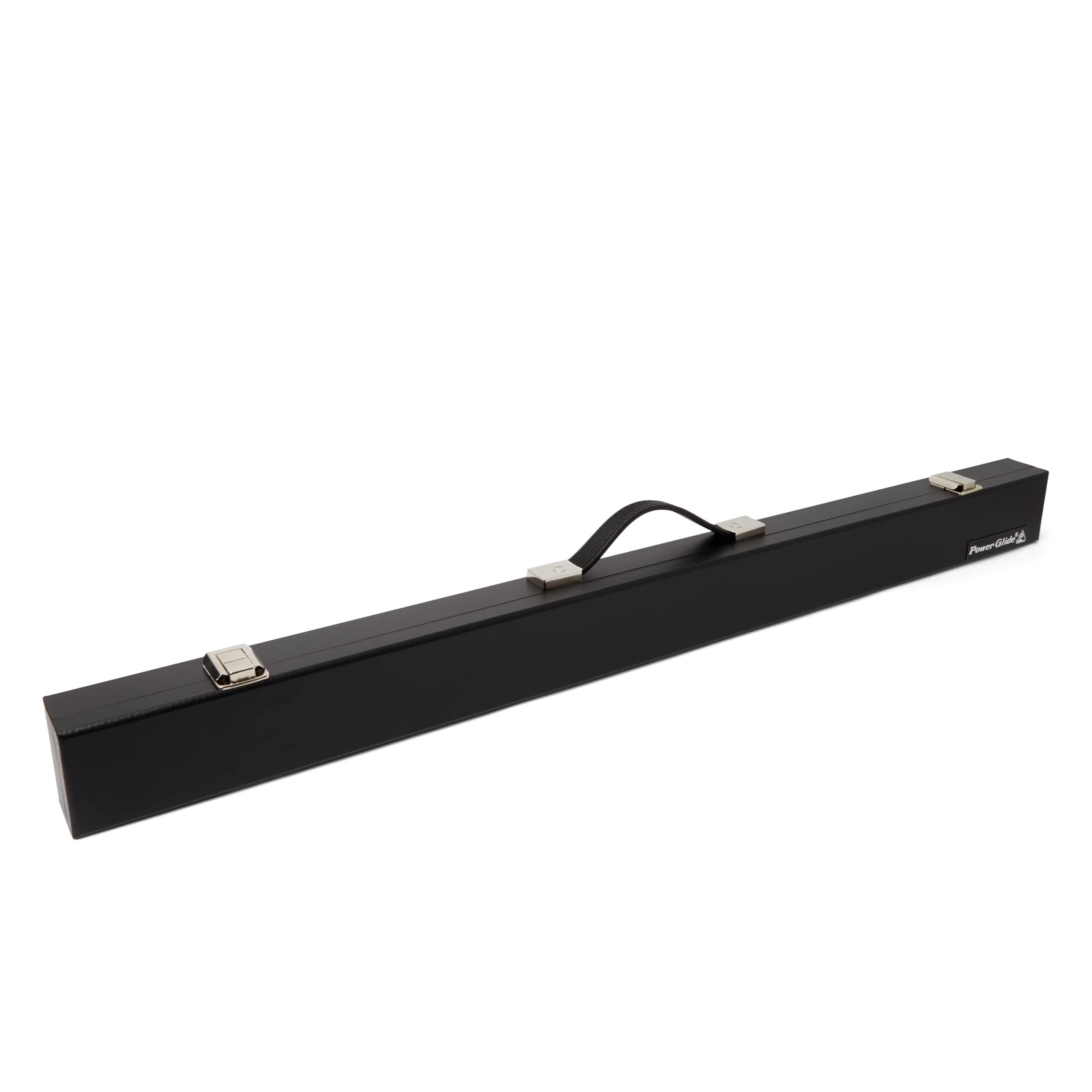 POWERGLIDE Snooker Pool or Billiard Cue Case | Attaché Style | Padded, Protective Lining | Reinforced Handle | Chalk Section | Max Section Length 29"