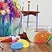 Paint Puck Paint Brush Cleaner (3-Pack) Silicone Cup Insert Cleaning System | Fine Art, Studio, Classroom | Acrylic, Watercolor, Oil, Thicker Mediums | Reusable, Ecofriendly