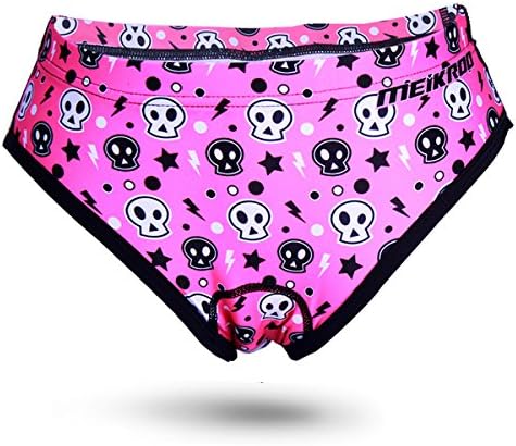 Women's Cycling Underwear Shorts 3D Padded Gel Bike Bicycle Biking Briefs Quick Dry Lightweight