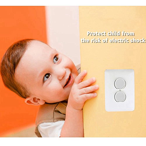 image for Outlet Covers, Child Proof Safety Electrical Plugs Protector, Baby Pro