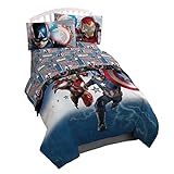 Marvel Captain America Civil War Twin 3 Piece Sheet Set