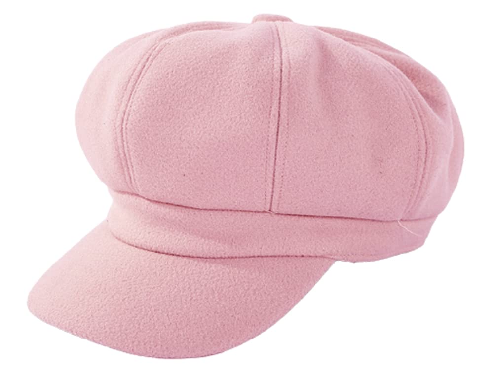 Women Newsboy Caps Warm Visor Beret Hat Cozy Trendy