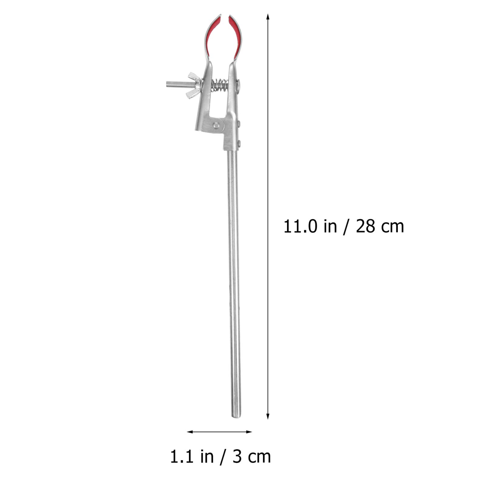thumbnail image 2 of Maxmartt 19.7inch Lab Chain Clamp Holder - Stainless Steel Adjustable Glassware Clamp 2 of 4