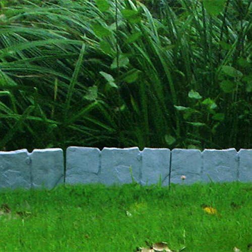 Gartenzaun Beetbegrenzung Beeteinfassung Garten Beet Zaun Grau Beetzaun 3 9m