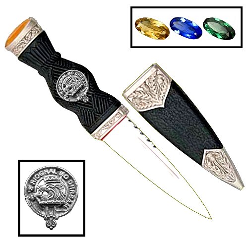 Scottish Clan Crest Sgian Dubh ~ MacGregor