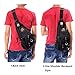 LAMMOK Sling Backpack Sling Bag Crossbody Daypack Chest Shoulder Pack for Men Women