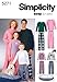 Simplicity Sewing Pattern 5271 Miss/Men/Child Sleepwear, A (XS-L/XS-XL)