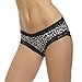 Sofishie Sexy V-Back Open Crotch Panties - Leopard - Large