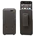 Aduro Shell Holster Combo Case for Amazon Fire Phone with Kick-Stand & Belt Clip - Black