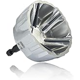 Heavy-Duty Deburring Chamfer Tool with Sharp Tungsten Carbide Blades,Fast Hex Shank Deburr Drill Bit, External Burr Removal for Metal Rod Bolt Pipe 3D Printing PVC in 5/8" to 1-3/8"Diameter(16~35mm)