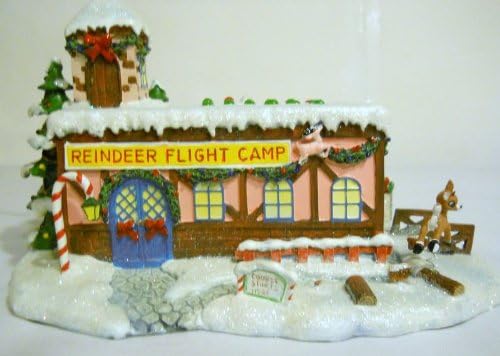 Hawthorne Village Rudolph's Christmas Town collection -Coach Comet’s Flight Camp Issue #2