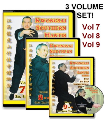 Southern Praying Mantis Kung Fu DVD Set: Volumes Seven, Eight, Nine Southern Praying Mantis Kung Fu DVD Set: Volumes Seven, Eight, Nine