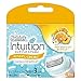 NEW Schick Intuition Tropical Citrus Razor Refill 3 Blade
