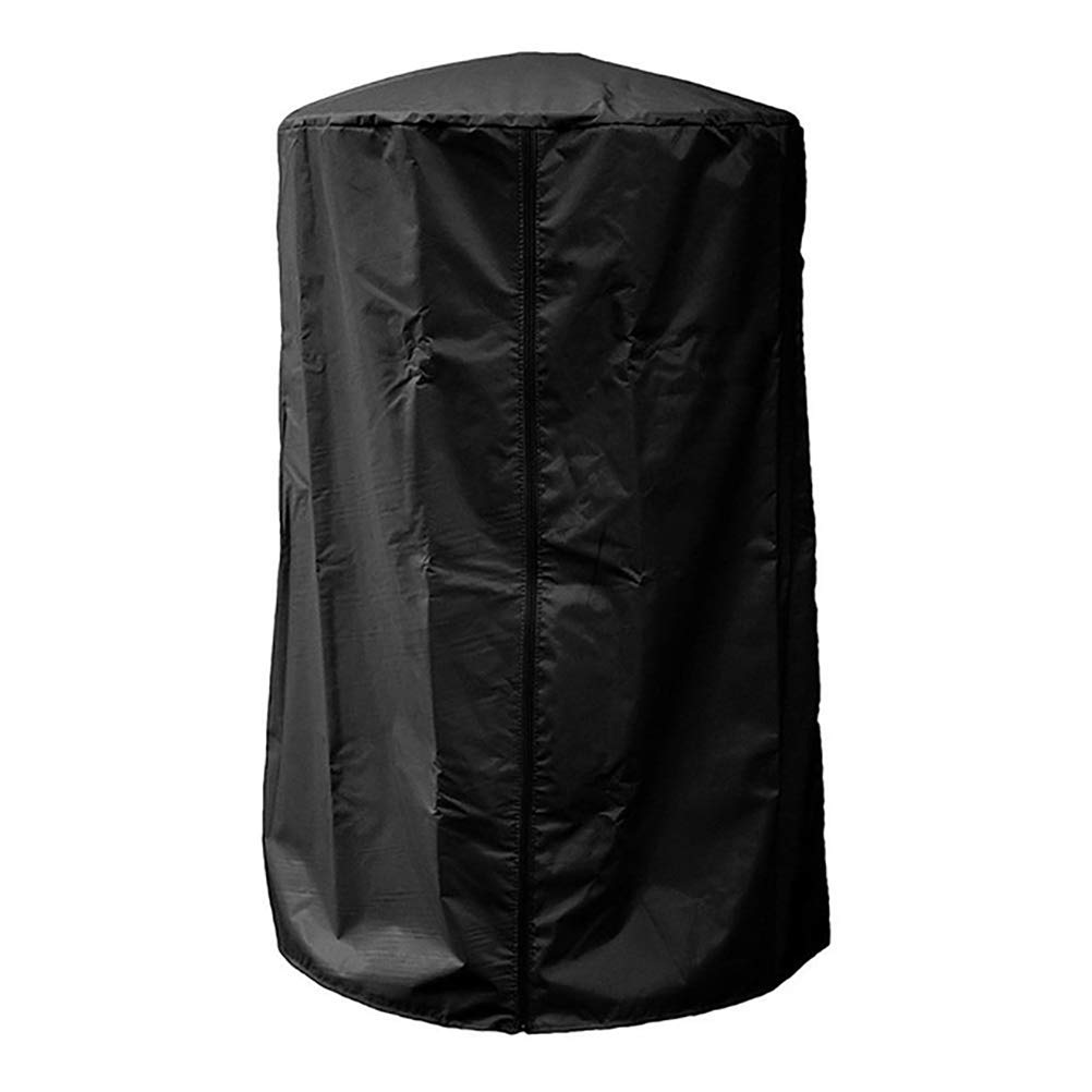 Tabletop Heater Cover Waterproof with Zipper 38'' H x 24'' W x 24'' D Patio Heater Cover Heavy Duty Black (210D Black)