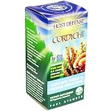 Host Defense - CordyChi Capsules, Mushroom Supports Stress & Fatigue Reduction, 60 Count (FFP)