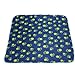 MECO(TM) Pet Dog Cat Blanket Mat Bed with Paw Prints