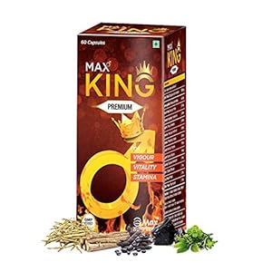 Max Ayurveda King For Men – 60 Capsules