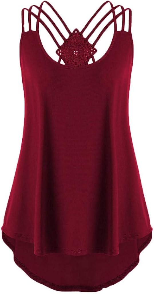 LEKODE Women Workout Solid Yoga Shirt Fashion Tank Casual Vest