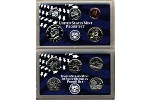 2001 S U.S. Mint 10 coin Clad Proof Set In OGP Proof