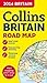 2014 Collins Map of Britain (Road Map) New Edition by Collins UK published by Collins (2013) by 