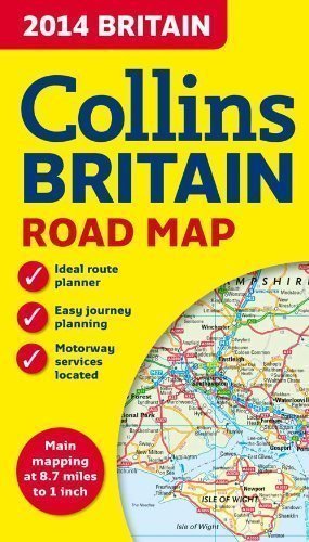 2014 Collins Map of Britain (Road Map) New Edition by Collins UK published by Collins (2013) by (Map)