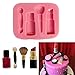 Tfwadmx Fondant Molds Makeup Silicone Cake Decorating DIY Bakeware Pastry Chocolate Candy Baking Cupcake Toppers Sugar Paste Craft Tool