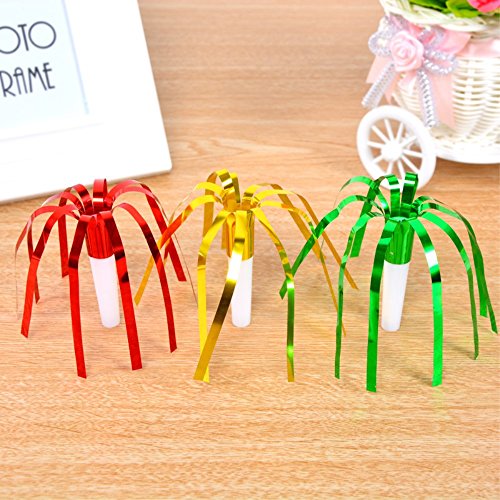 image for HONBAY 30pcs Glitter Fringed Metallic Noise Maker Birthday, Year Party