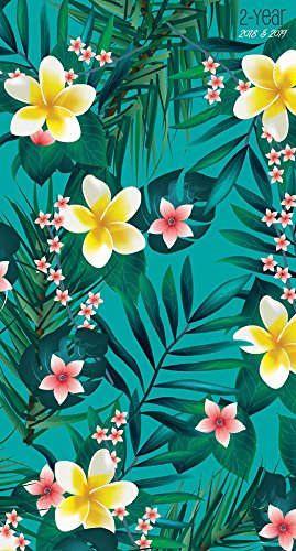 2018-2019 Floral 2-Year Pocket Planner Calendar