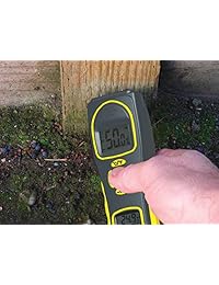 General Tools MMH800 medidor de humedad, tipo pin o sin pin, temperatura y humedad