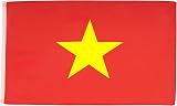 AZ FLAG Vietnam Flag 2x3 ft Polyester 100D with 2 Brass Eyelets