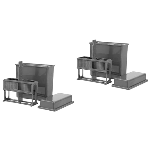 DOITOOL 2 Sets Slide Rack Slides Storage Rack for Laboratory Slides ...