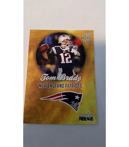 Amazon.com: 2000 TOM BRADY FIRST GOLD ROOKIE GEMS RC GOAT NFL FOOTBALL ROOKIE  CARD PATRIOTS : Collectibles & Fine Art