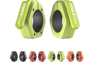 Forcefree+ Magnetic Barbell Clamps 2 Inch Olympic – Quick Release Barbell Collars with Anti-Slip TPR Lining | Heavy Duty Weight Clips for Bars for Pro Gym Equipment