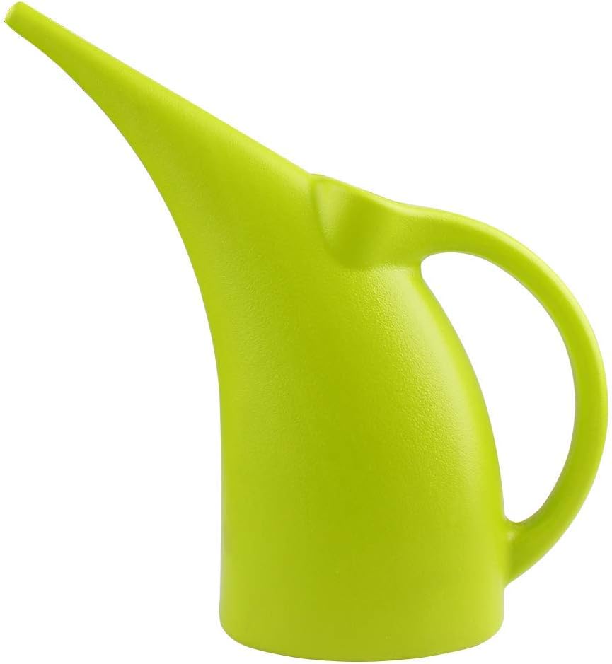 MyLifeUNIT Plastic Watering Can, Elegant Watering Pot, 1/2-Gallon (Green) : Garden & Outdoor