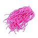 SAMSFX Fly Tying Materials Squirmy Wormy Soft Worm Lures Flie Making Assorted Colors (San Juan Pink)